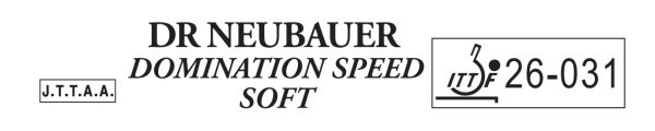 Dr Neubauer Domination Speed Soft