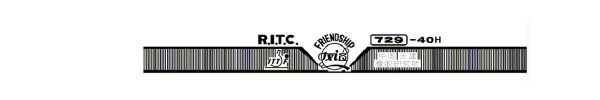 Friendship R.I.T.C. 729-40H