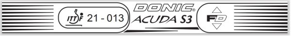 Donic Acuda S3