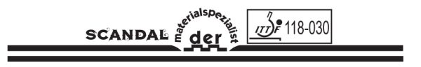 Der Materialspezialist Scandal