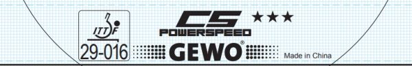 Gewo CS Powerspeed