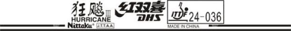 Double Happiness / DHS Nittaku Hurricane III