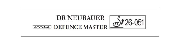 Dr Neubauer Defence Master