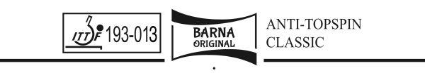 Barna Original Anti-Topspin Classic