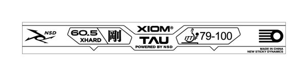 Xiom Tau 60.5 XHard