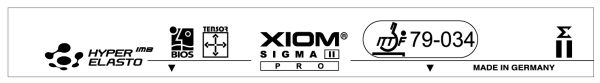 Xiom Sigma II Pro