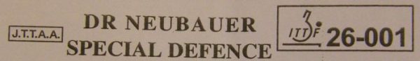 Dr Neubauer Special Defence